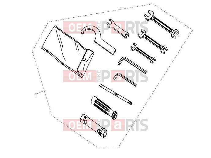 CFMOTO 2012 SSV ZFORCE 600 (CF600-3) TOOLS