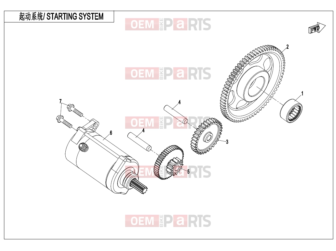 CFMOTO 2019 SSV ZFORCE 800 (CF800) STARTING SYSTEM - E09
