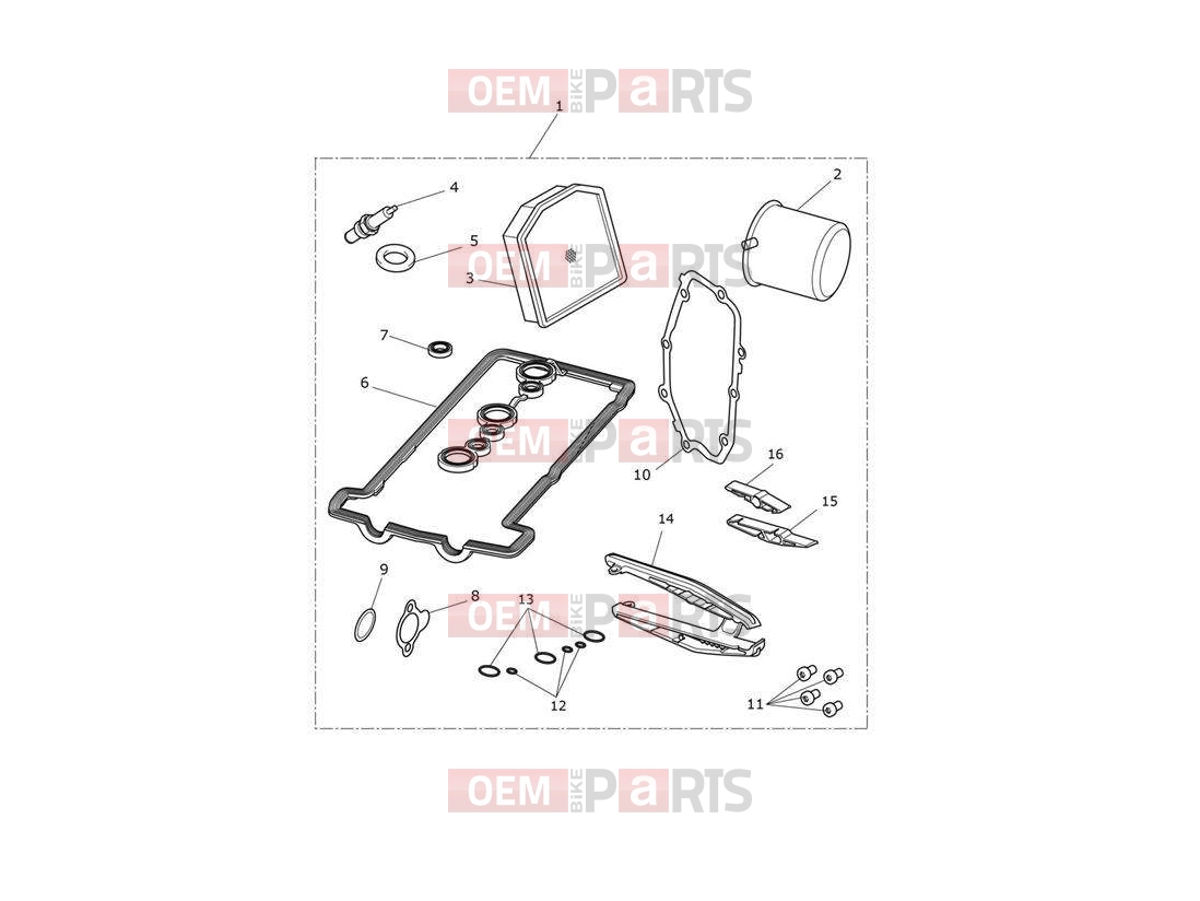 Triumph 2022 TIGER 900 GT Engine Service Kit