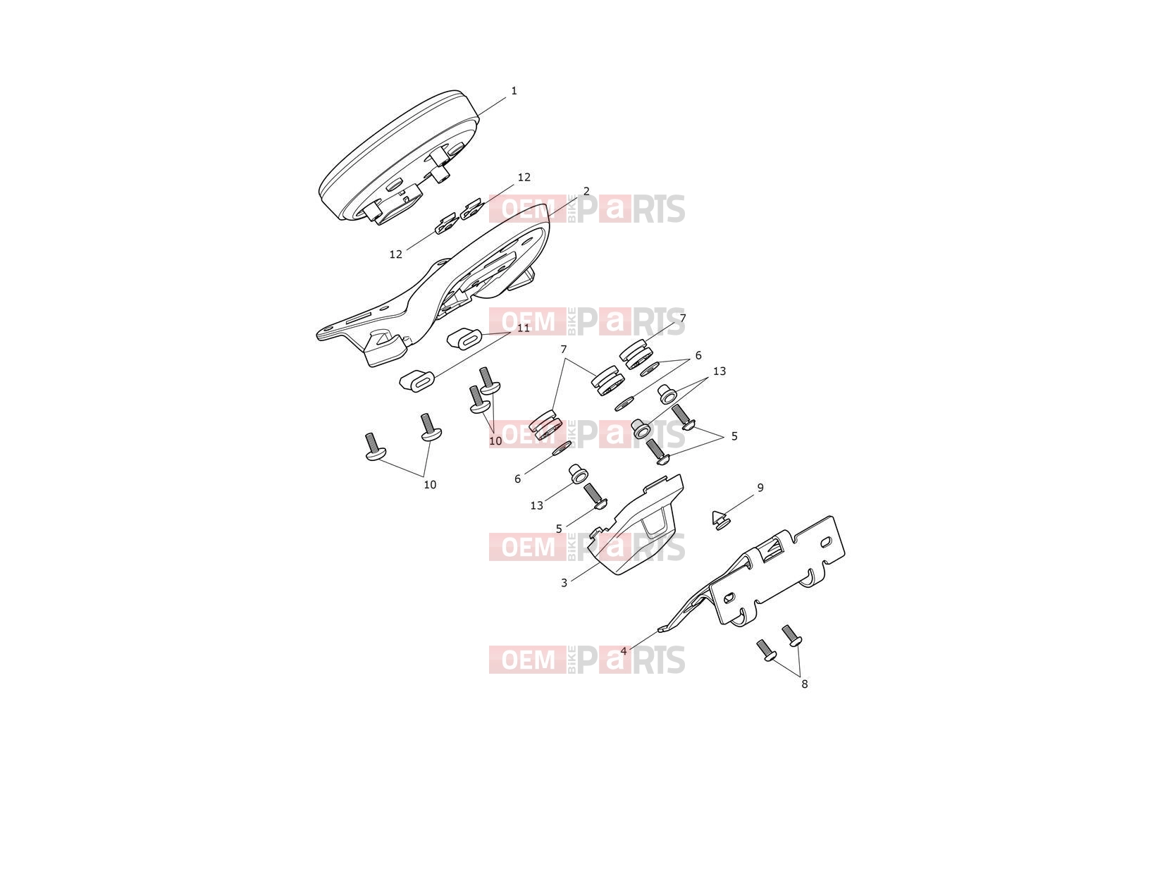 Triumph 2026 TRIDENT 660cc CN4040 > Instruments