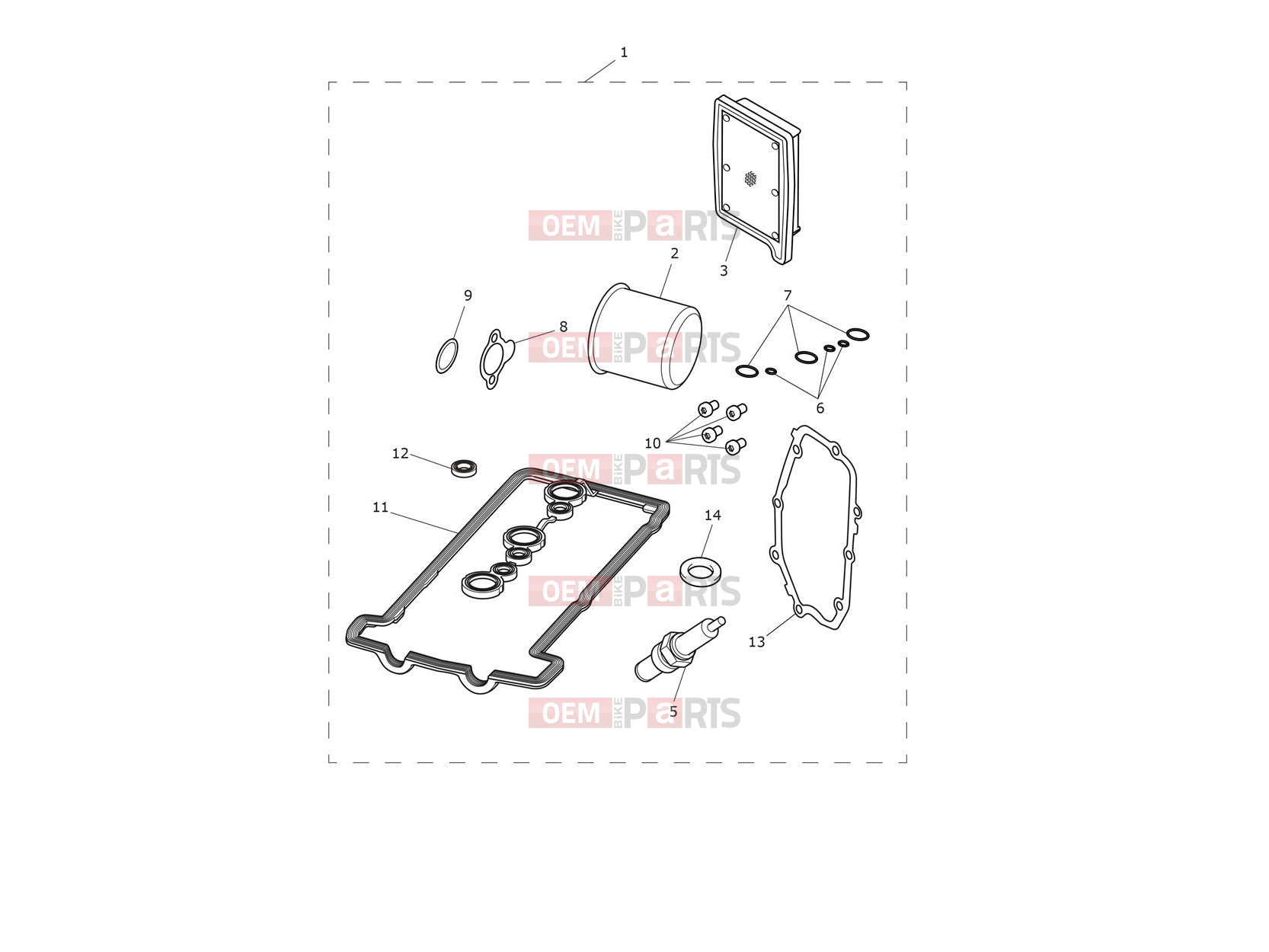 Triumph 2026 TRIDENT 660cc CN4040 > Engine Service Kits