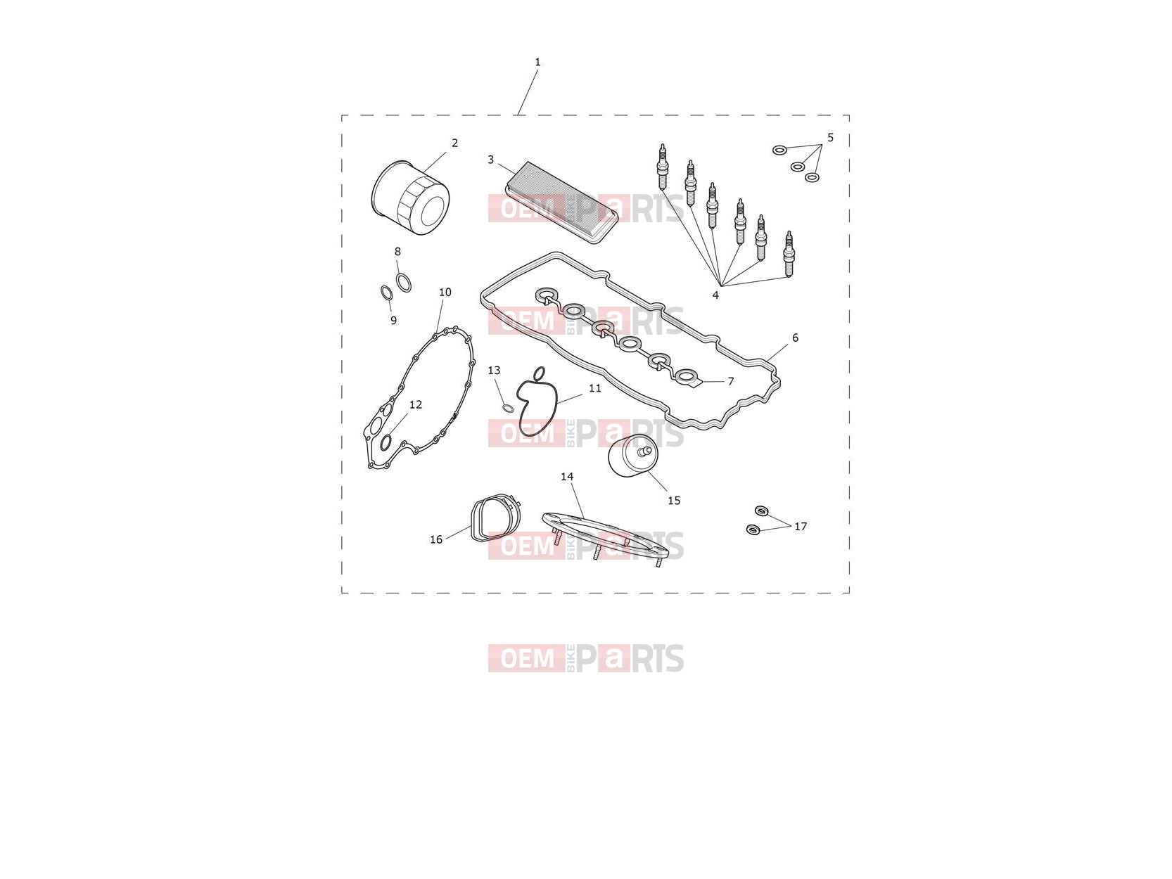 Triumph 2024 ROCKET 3 STORM R Engine Service Kits