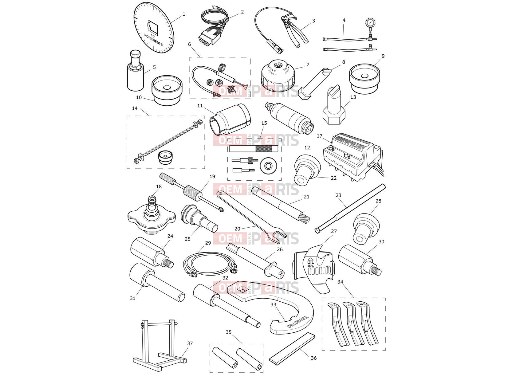 Triumph 2024 ROCKET 3 STORM R Service Tools