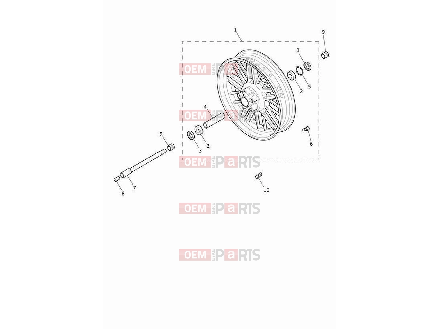 Triumph 2022 Rocket 3 R Front wheel