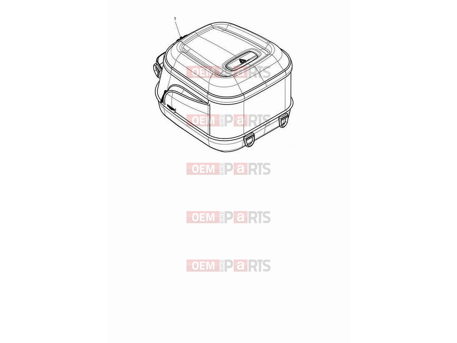 Triumph 2022 Rocket 3 R 12 L tail pack