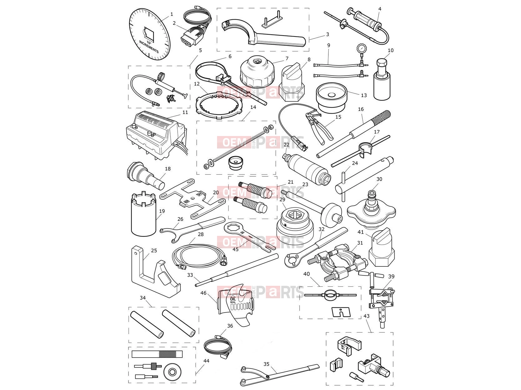 Triumph 2026 SCRAMBLER 1200 X Service Tools