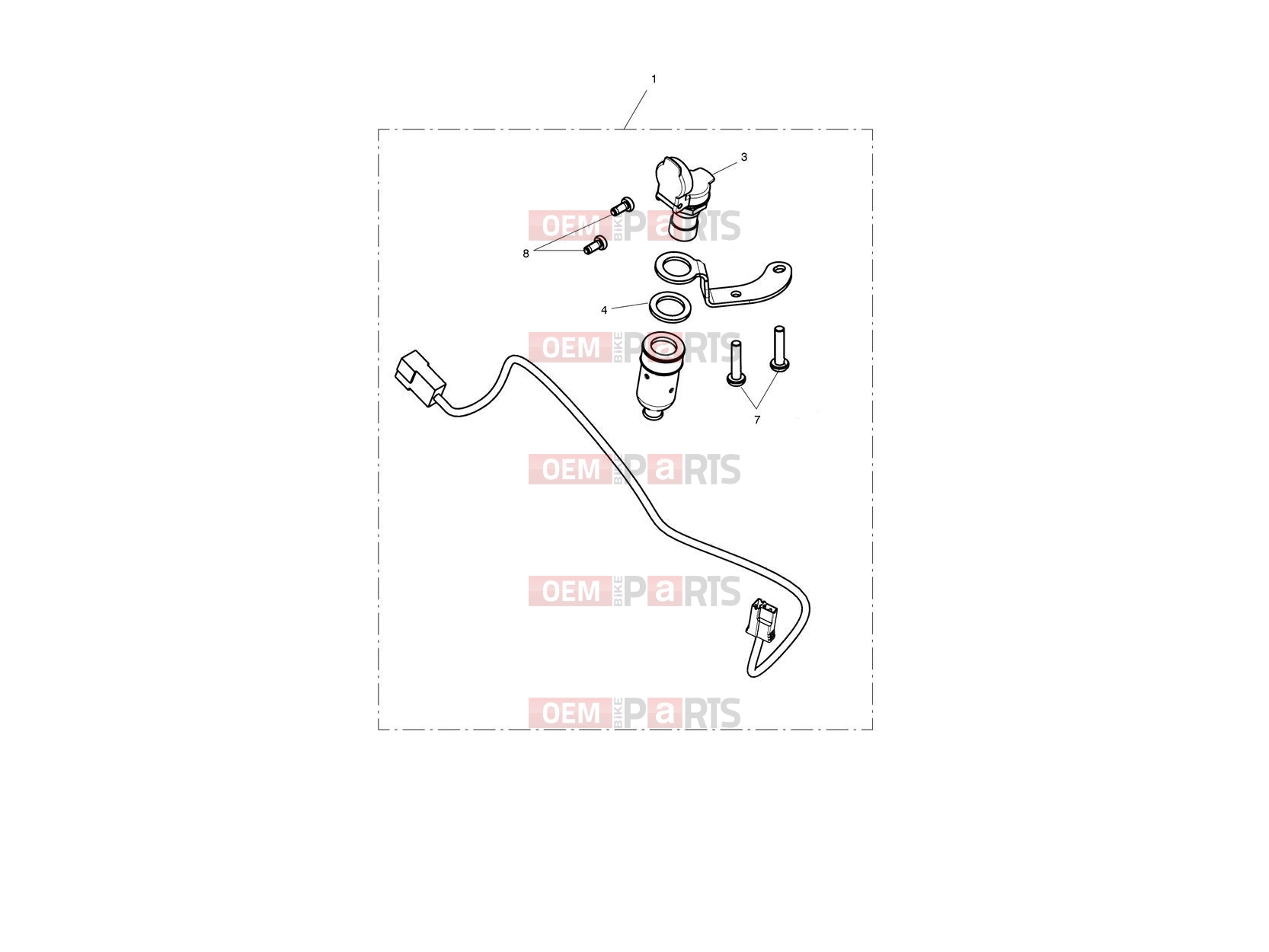 Triumph 2023 Thruxton RS Aux Power Socket Kit, Cockpit
