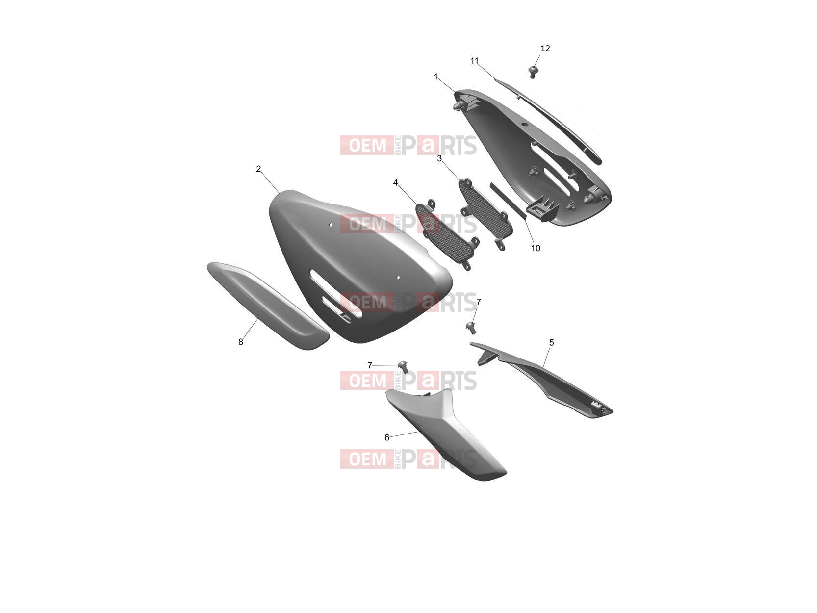 Triumph 2025 Speed 400 Side Panels