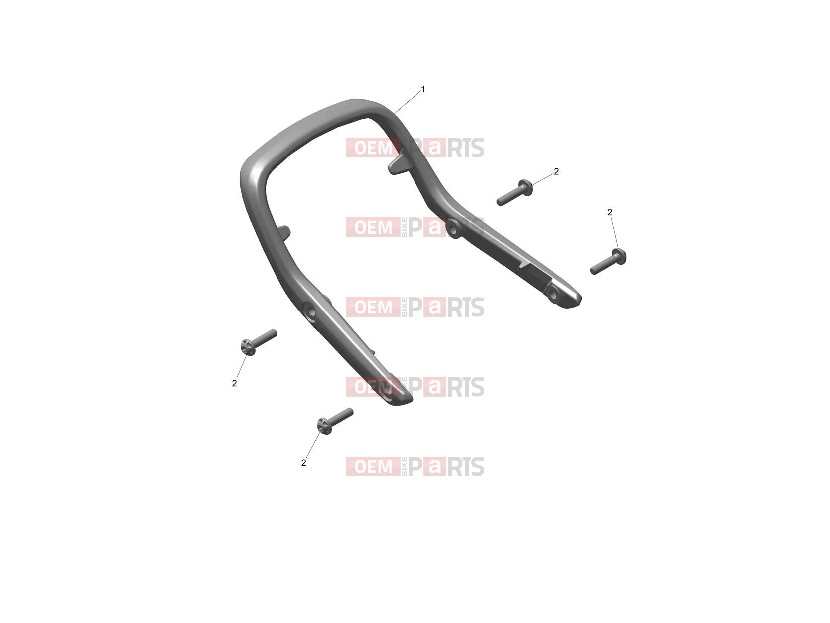 Triumph 2025 Speed 400 Grab Handle
