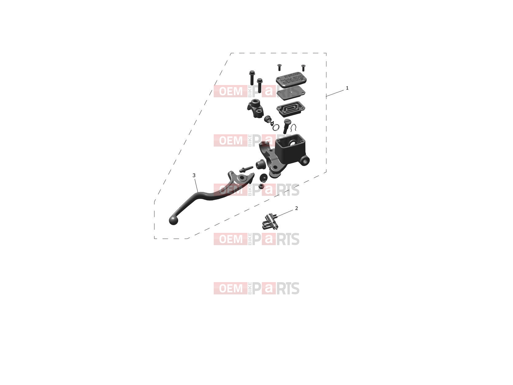Triumph 2026 SPEED 400 Front Master Cylinder