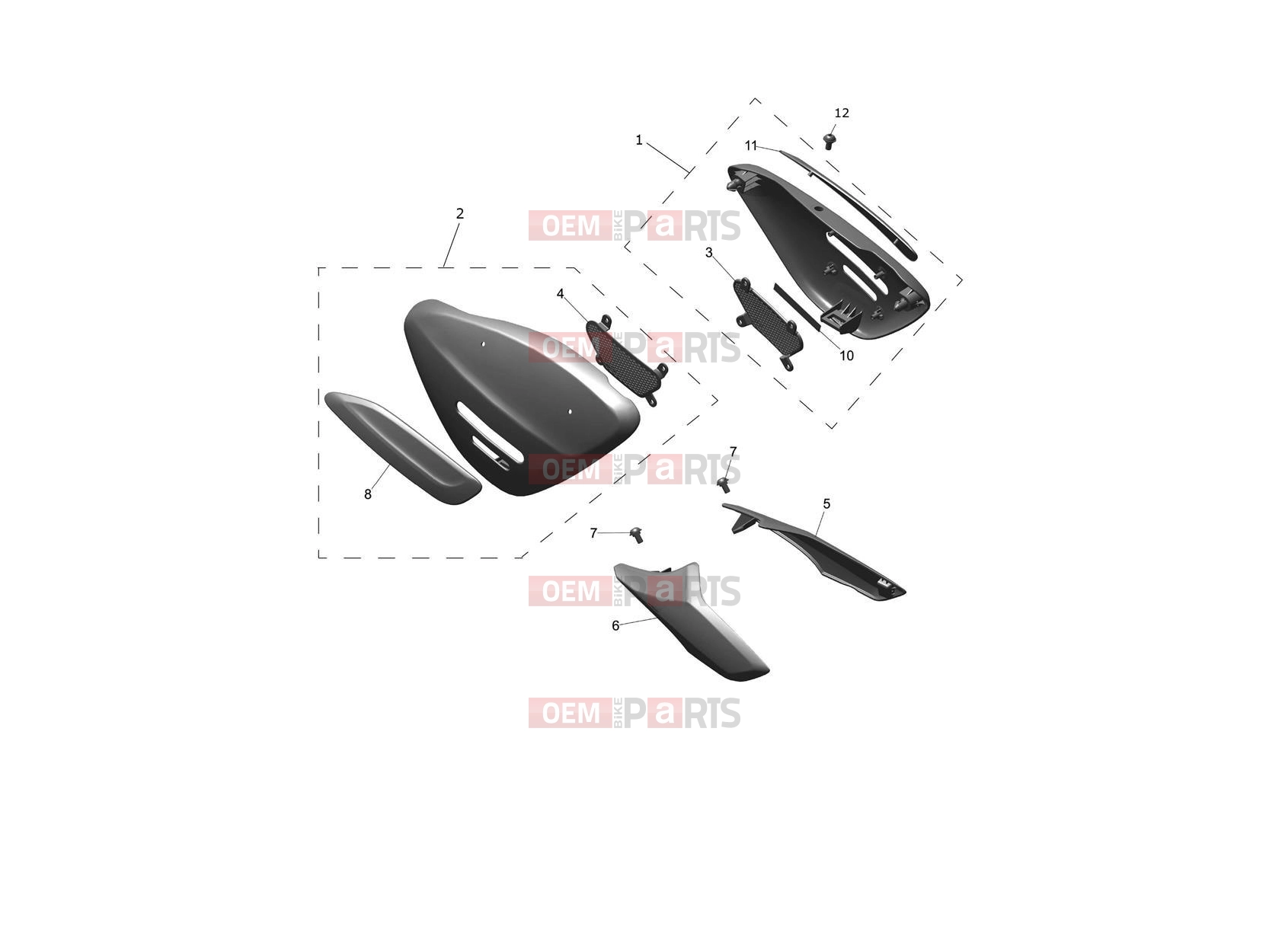 Triumph 2026 SPEED 400 Side Panels