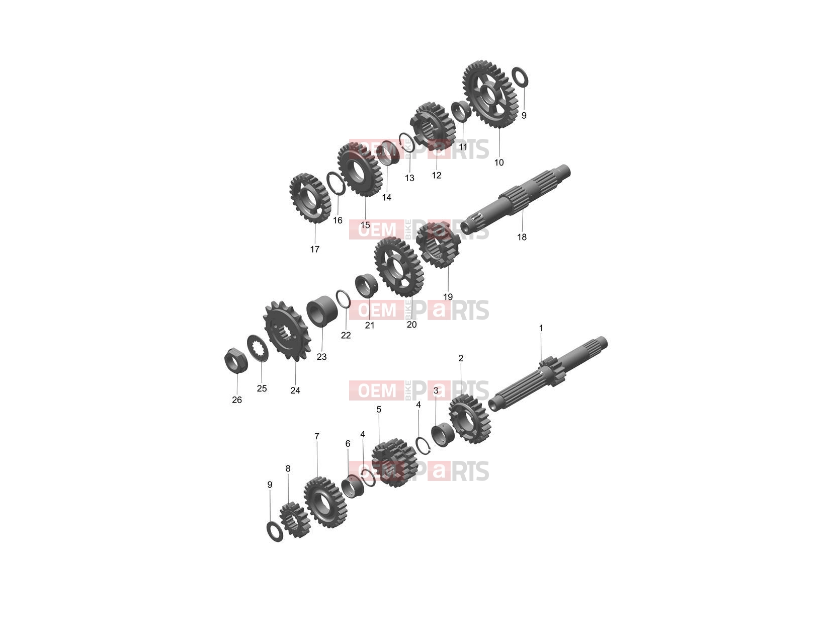 Triumph 2026 SPEED 400 Transmission