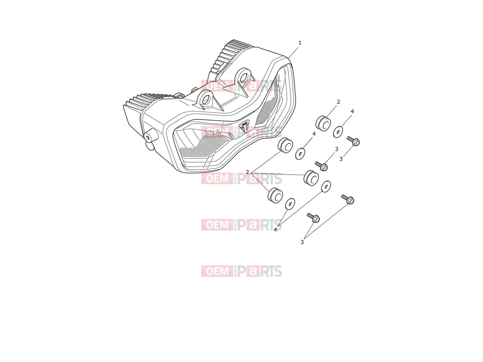 Triumph 2021 TIGER 900 Headlight