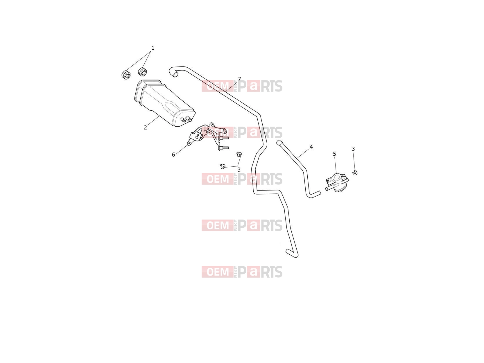 Triumph 2026 ROCKET 3 STORM GT Evaporative System