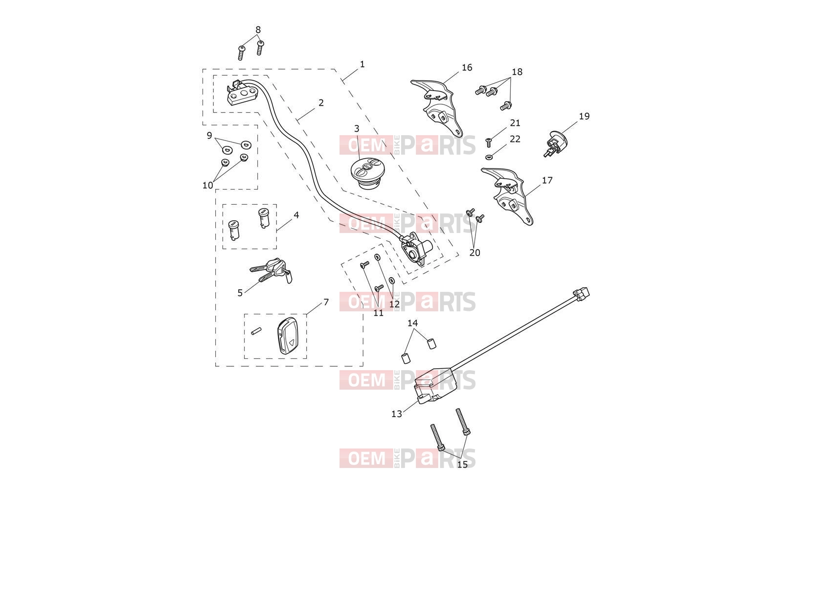 Triumph 2026 ROCKET 3 STORM GT Lockset