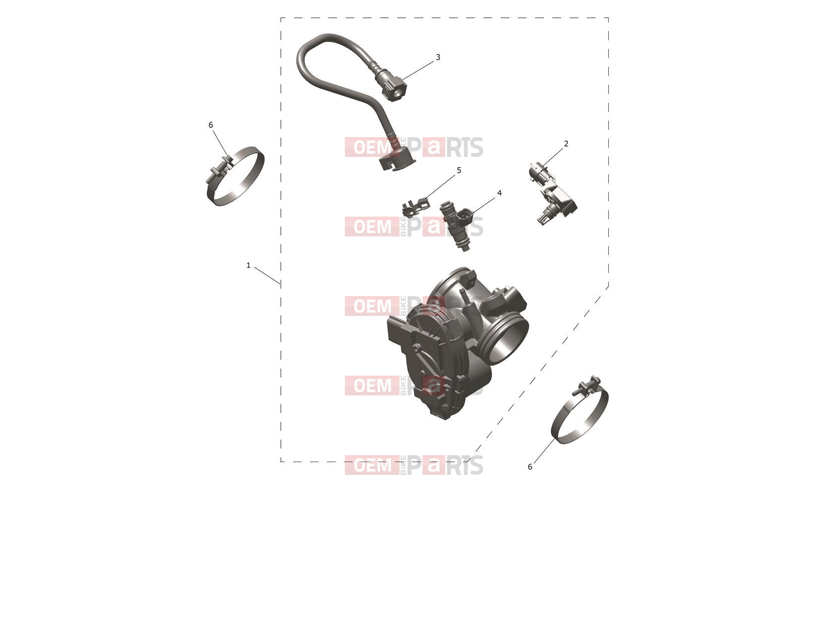 Triumph 2026 TRACKER 400 Throttle Bodies