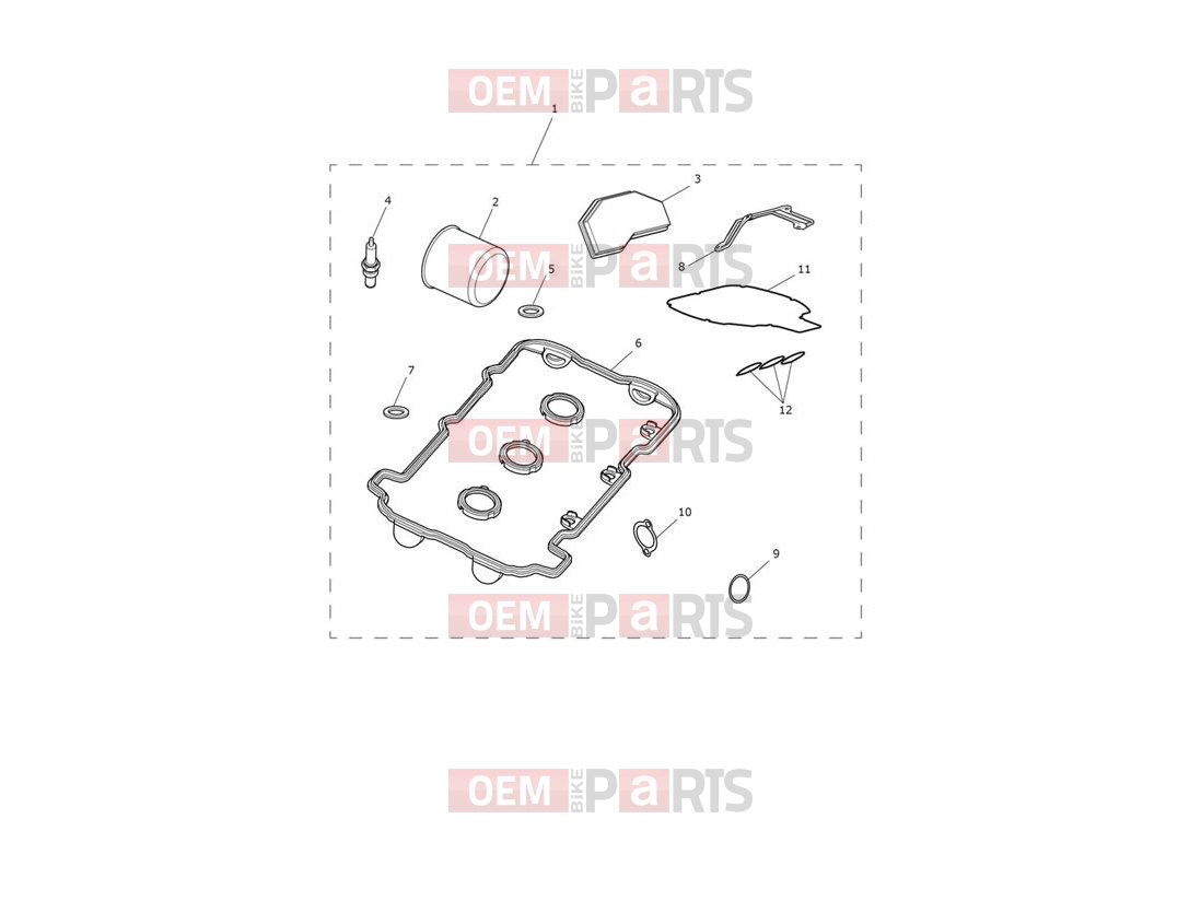 Triumph 2017 SPEED TRIPLE S 735438 > Engine Service Kit