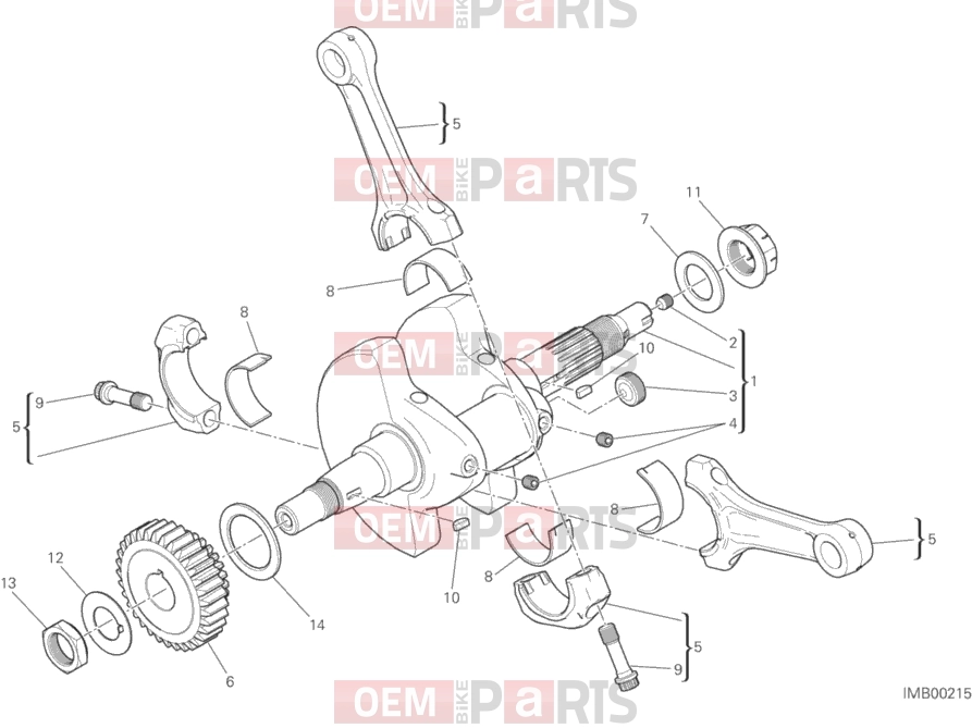 DUCATI 2017 Scrambler Classic CONNECTING RODS