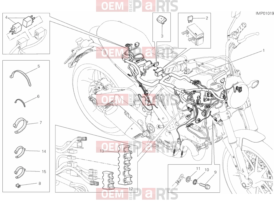 DUCATI 2017 Scrambler Classic WIRING HARNESS