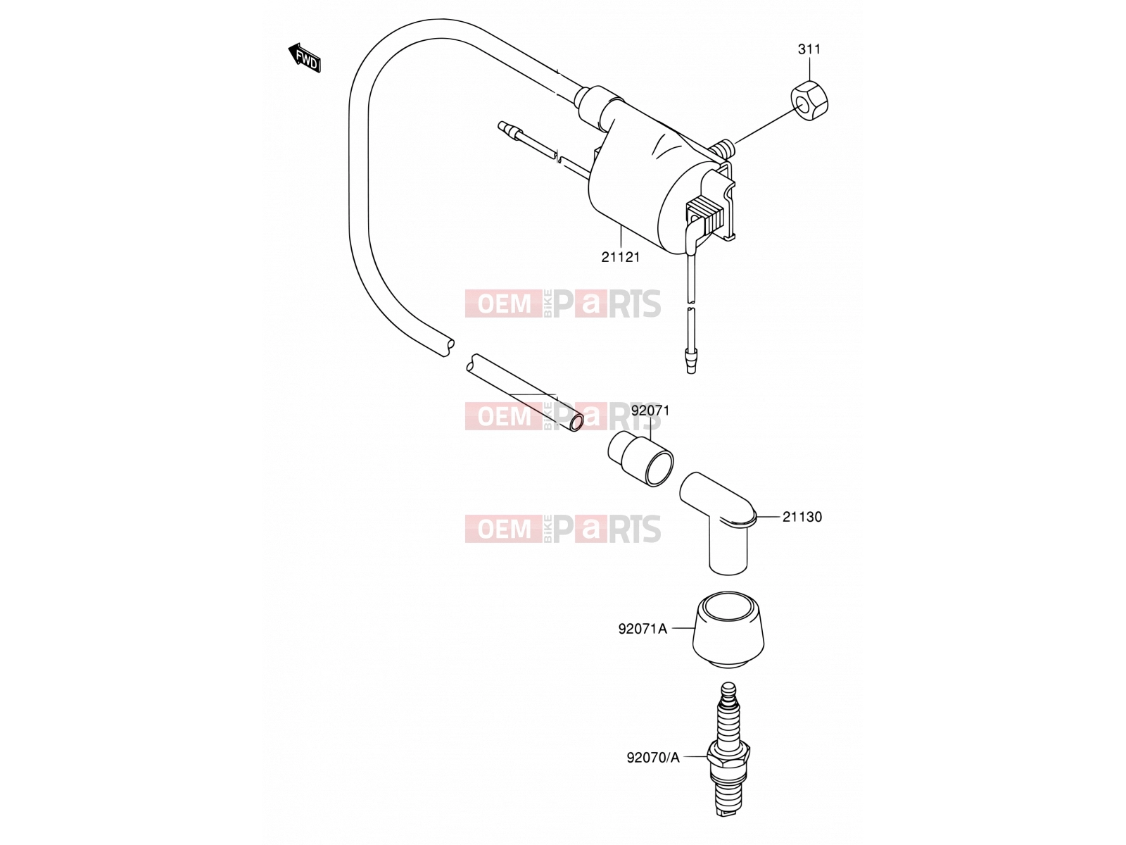 SUZUKI FD112K K3 (2003) Shogun (E41) 18 - IGNITION SYSTEM
