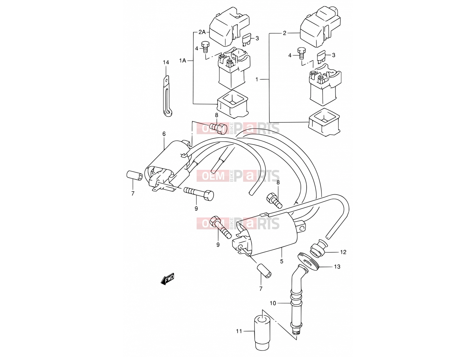 SUZUKI RF900R T (1996) (E02,E04,E18,E22,E24,E25,E34,E37,E39) 27 - ELECTRICAL