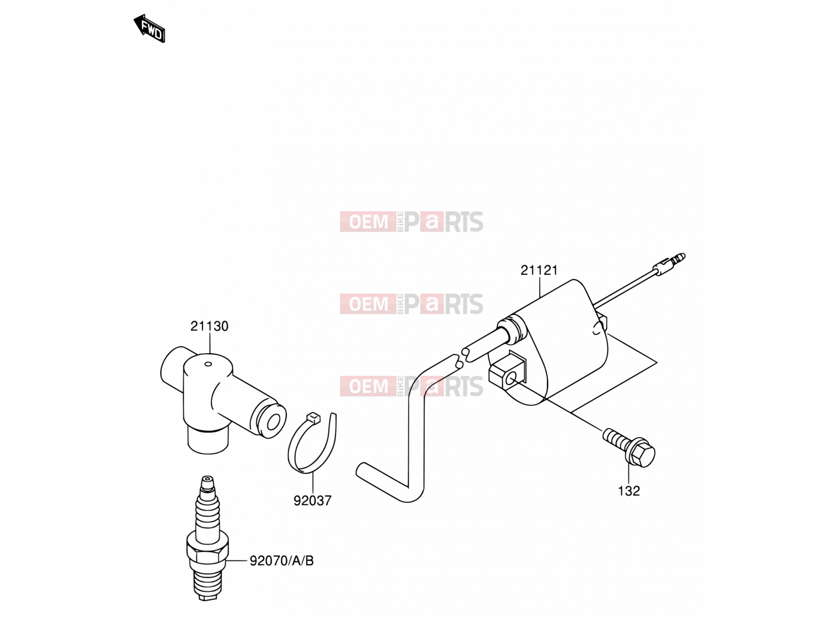 SUZUKI RM65 K3 (2003) (E03) 14 - IGNITION SYSTEM