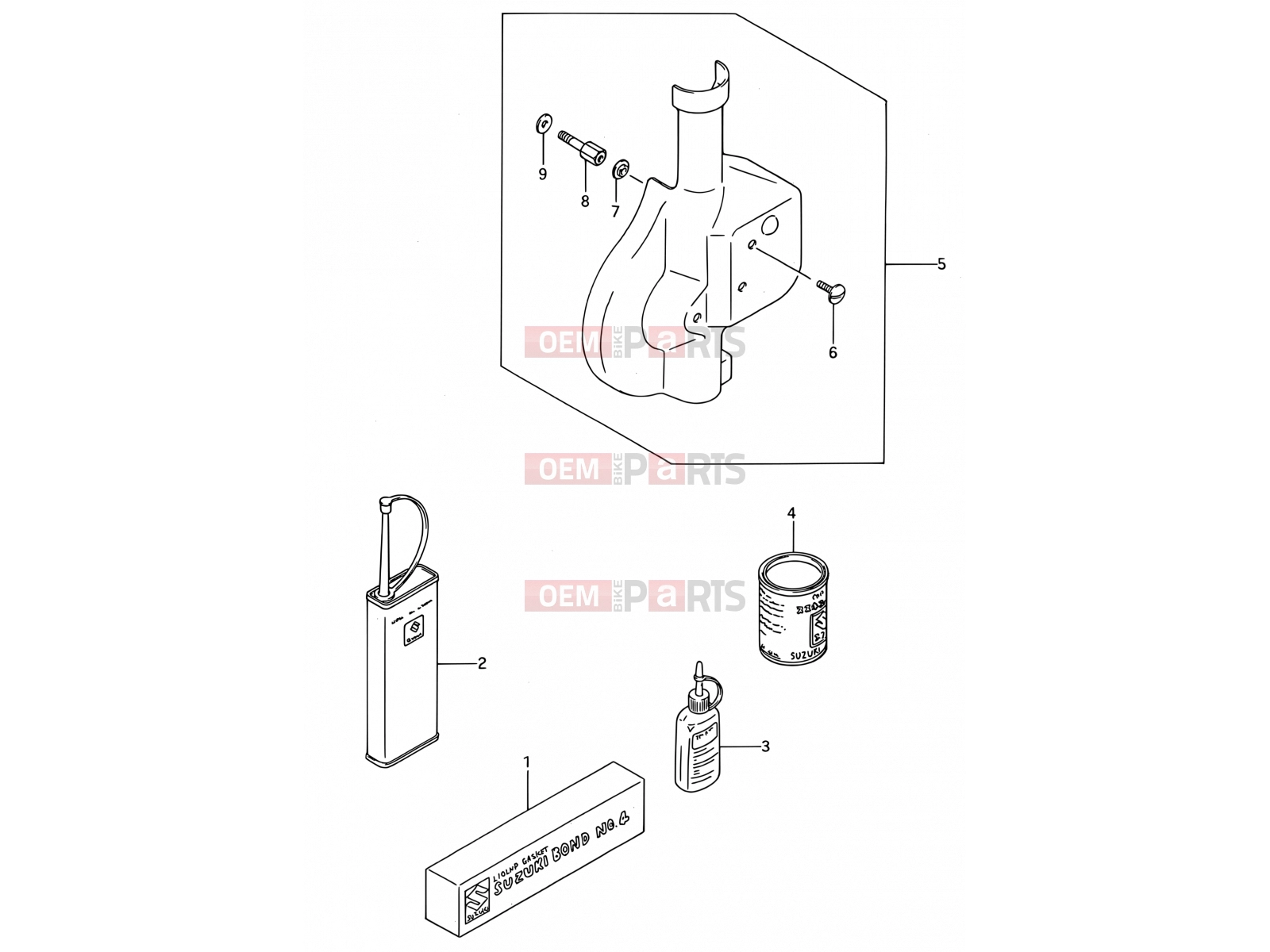 SUZUKI RM80 L (1990) (E03,E28,E33) 44 - OPTIONAL
