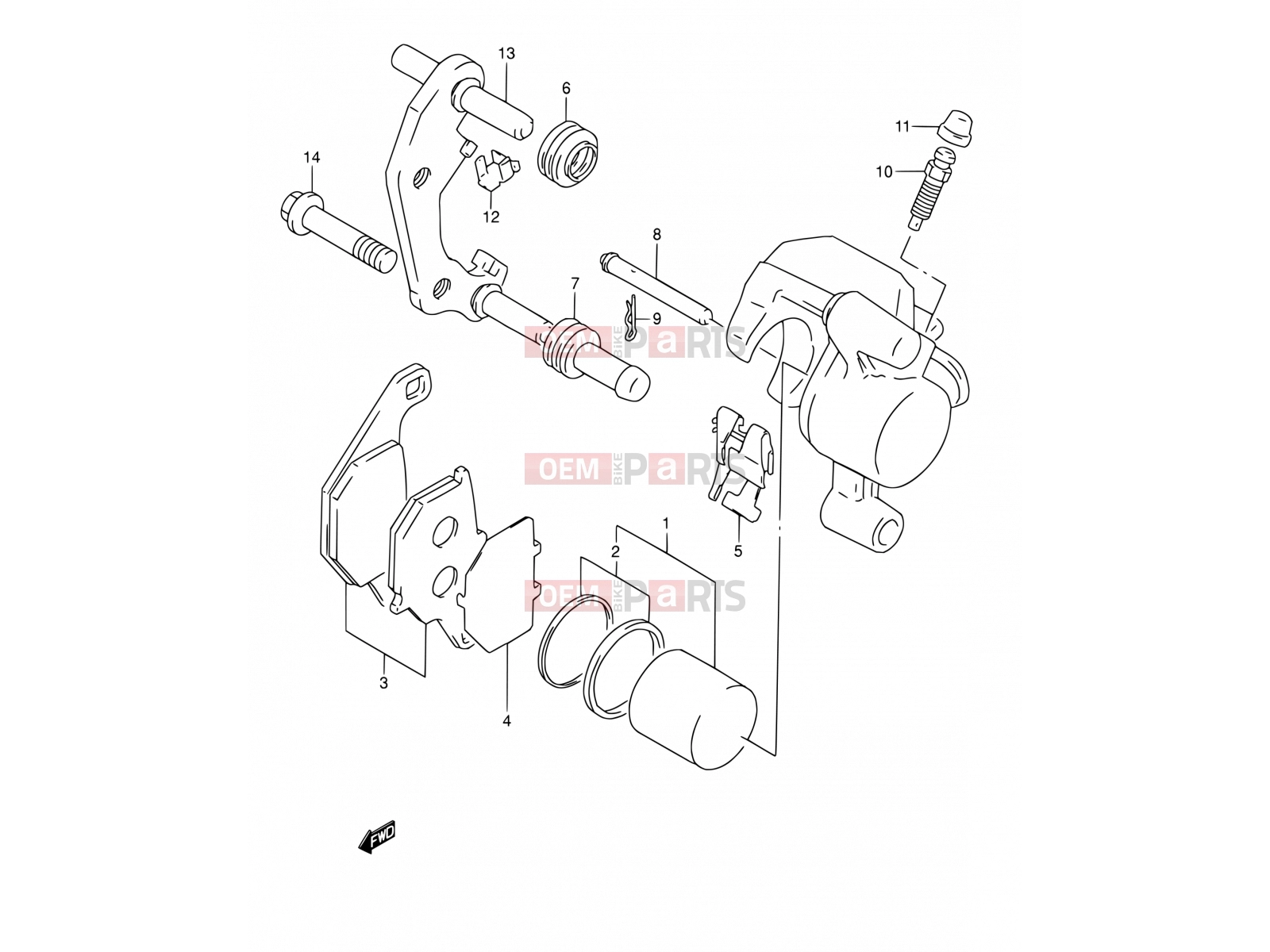 SUZUKI RM80 X (1999) (E03,E28,E33) 31 - FRONT WHEEL