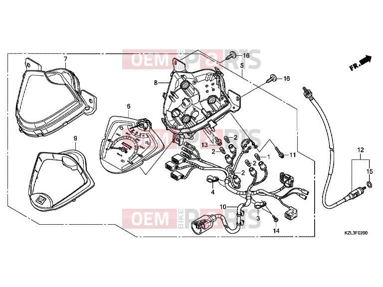 HONDA NSC110MPDE NSC110MPDE 2014 F-2 MÉRŐ