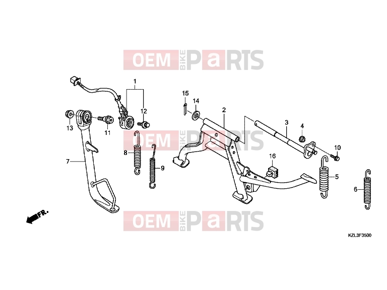 HONDA NSC110MPDE NSC110MPDE 2014 F-35 SUPPORT