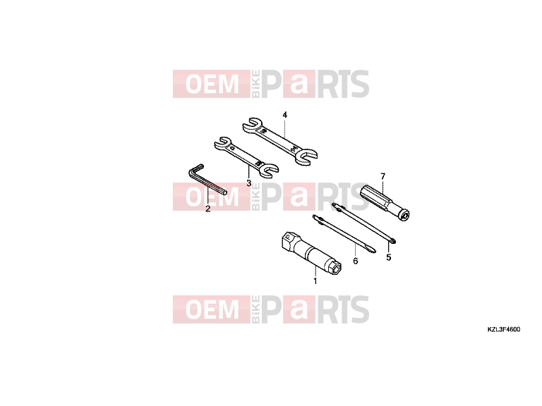 HONDA NSC110MPDE NSC110MPDE 2014 F-46 TOOL