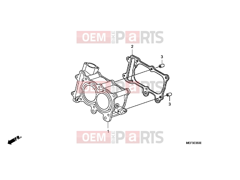 HONDA FJS400A9 SILVER WING 400 ABS 2009 E-5 CYLINDER