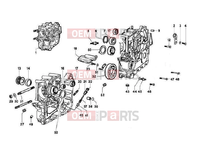 ape Calessino 2007-2012 ENGINE » CRANKCASE
