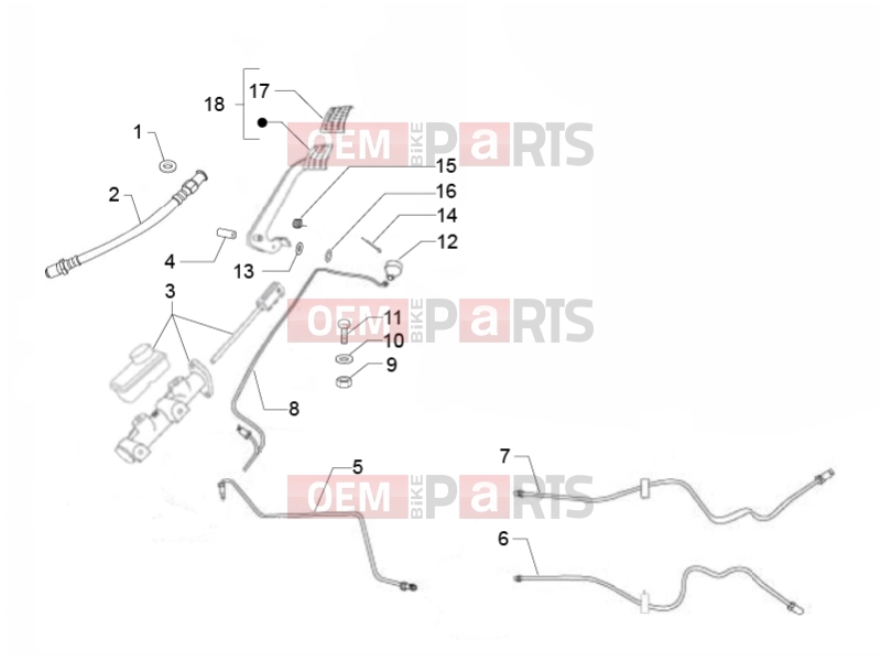 ape Classic 400 2014-től BRAKING SYSTEM - TRANSMISSIONS » BRAKING SYSTEM