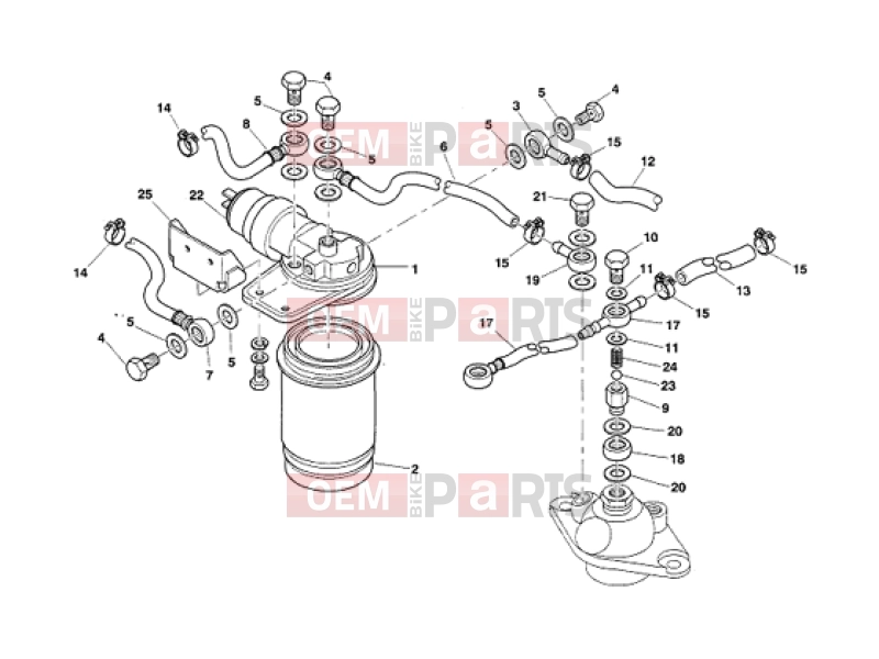 ape TM 703 DIESEL 422CC 1997-2004 ENGINE » ENGINE STOP CONTROL GERMANY VERSION