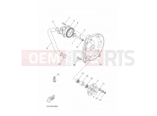 YAMAHA Aerox Naked NS 50 N NS50N AEROX NAKED (1PL8) 2016 WATER PUMP