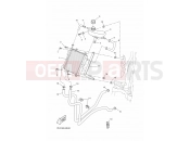 YAMAHA Aerox Naked NS 50 N NS50N AEROX NAKED (1PL8) 2016 RADIATOR & HOSE