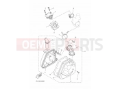 YAMAHA Aerox Naked NS 50 N NS50N AEROX NAKED (1PL8) 2016 INTAKE