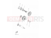 YAMAHA Aerox Naked NS 50 N NS50N AEROX NAKED (1PL8) 2016 TRANSMISSION