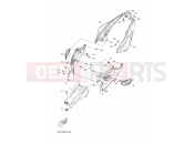 YAMAHA Aerox Naked NS 50 N NS50N AEROX NAKED (1PL8) 2016 SIDE COVER
