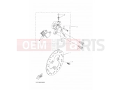 YAMAHA Aerox Naked NS 50 N NS50N AEROX NAKED (1PL8) 2016 FRONT BRAKE CALIPER