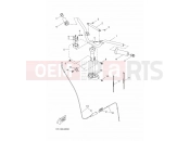 YAMAHA Aerox Naked NS 50 N NS50N AEROX NAKED (1PL8) 2016 STEERING HANDLE & CABLE