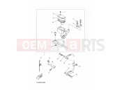 YAMAHA Aerox Naked NS 50 N NS50N AEROX NAKED (1PL8) 2016 REAR MASTER CYLINDER