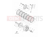 YAMAHA XSR 700 XSR700 (B341) 2016 CLUTCH
