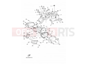 YAMAHA XSR 700 XSR700 (B341) 2016 SIDE COVER