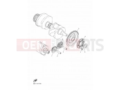 YAMAHA Vmax 1700 VMX17 VMAX 1700 (2CEL) 2016 STARTER CLUTCH