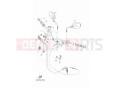 YAMAHA XSR 700 XSR700 (B344) 2016 STEERING HANDLE & CABLE