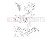 YAMAHA XVS1300A (11C9) 2016 REAR ARM & SUSPENSION