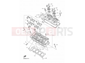 YAMAHA XJ6 N Diversion Naked XJ6NA XJ6 ABS (36BF) 2016 CYLINDER HEAD