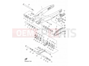 YAMAHA YZ 250 F YZ250F (1SMN) 2018 REAR ARM